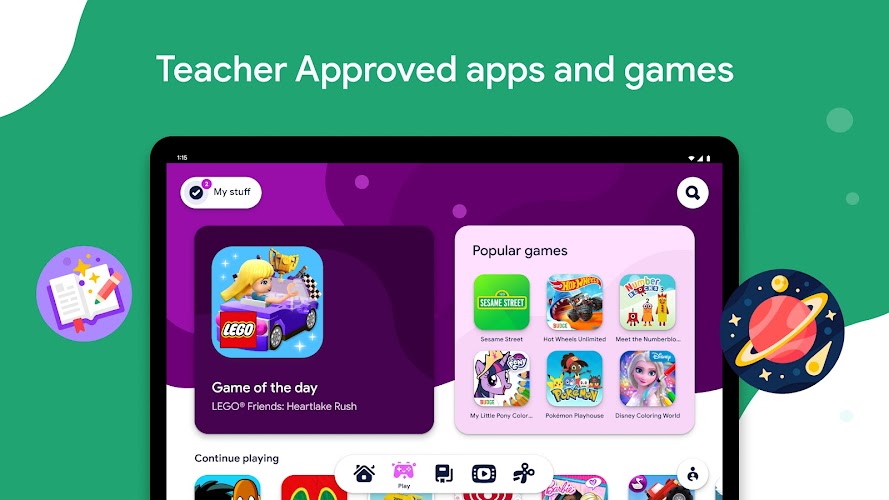 Google Kids Space Screenshot 2