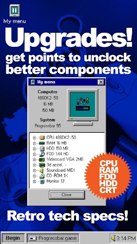 Progressbar95 - nostalgic game Screenshot 7
