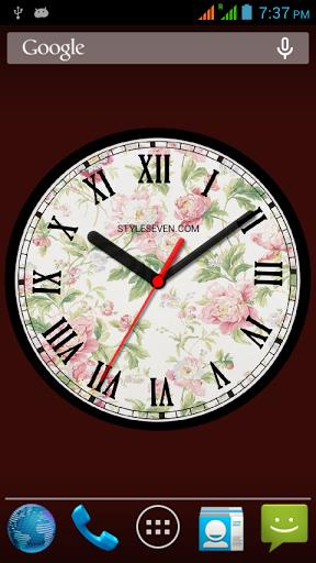 Skin Analog Clock-7 Screenshot 40