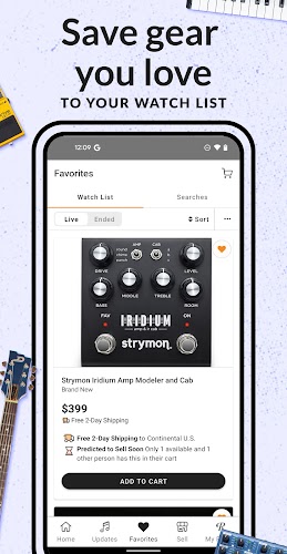 Reverb: Buy & Sell Music Gear Screenshot 2