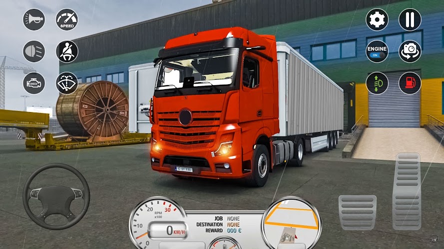 Euro Cargo Truck Simulator Pro Screenshot 1
