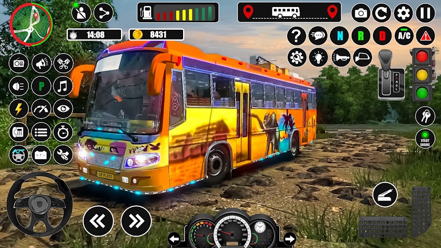 Offroad Coach Bus Simulator 3D Screenshot 18