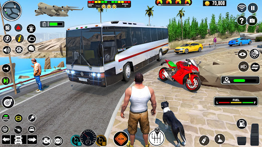 Coach Bus Driving : Bus Games Screenshot 17