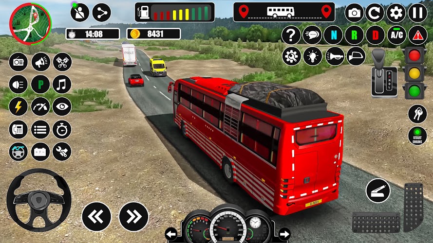 Offroad Coach Bus Simulator 3D Screenshot 16