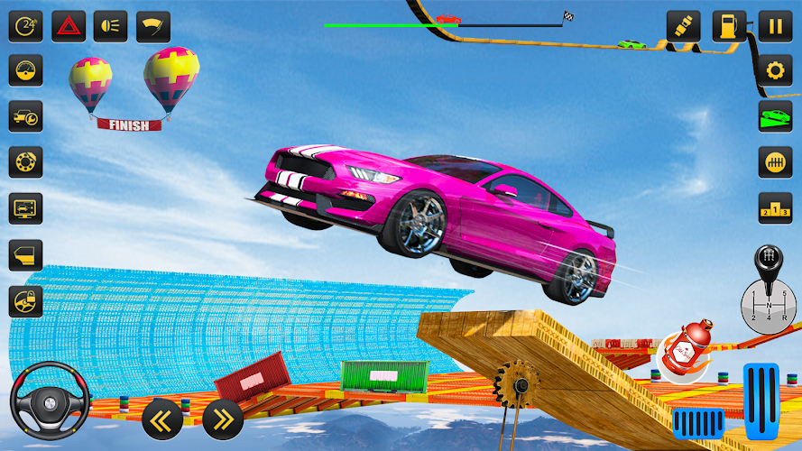Crazy Car Stunts - Mega Ramp Screenshot 3
