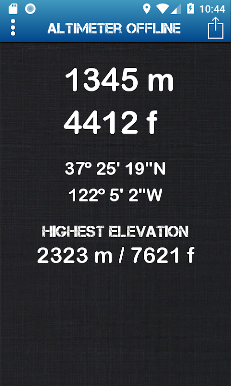 đo độ cao ẩn Screenshot 1
