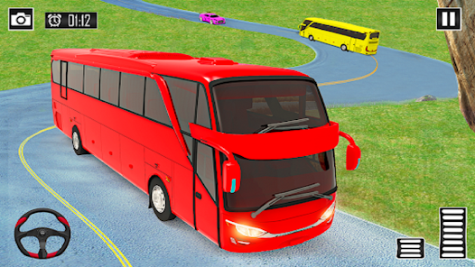 Coach Bus Driving : Bus Games Screenshot 28