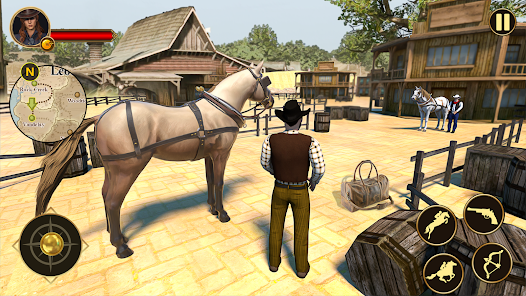West Cowboy Games Horse Riding Screenshot 28