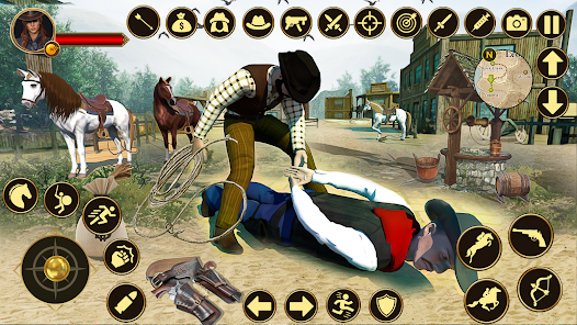 West Cowboy Games Horse Riding Screenshot 15