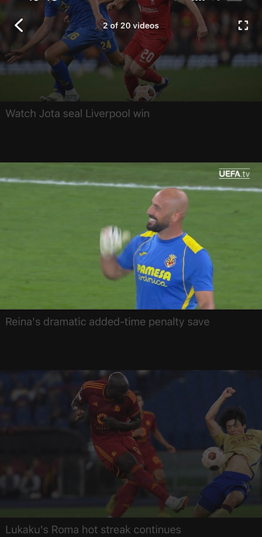 UEFA Europa League Official Screenshot 1
