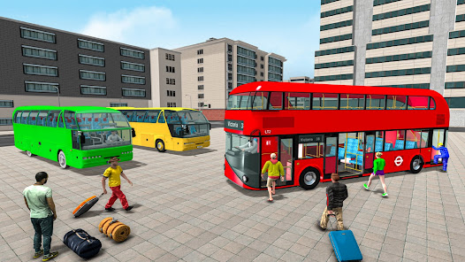 Coach Bus Driving : Bus Games Screenshot 24