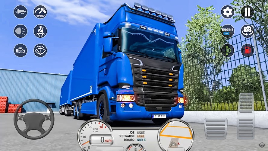 Euro Cargo Truck Simulator Pro Screenshot 2