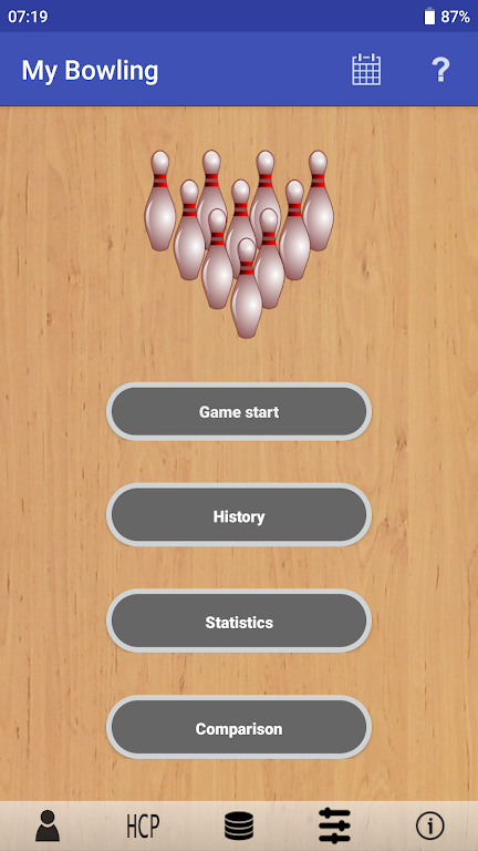 My Bowling Scoreboard Screenshot 1
