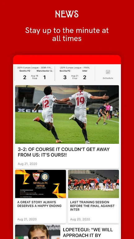 Sevilla FC - Official App Screenshot 1