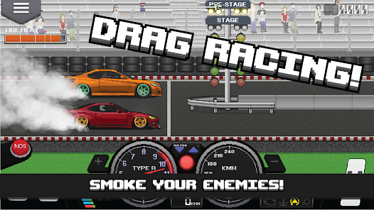 Pixel Car Racer Screenshot 1