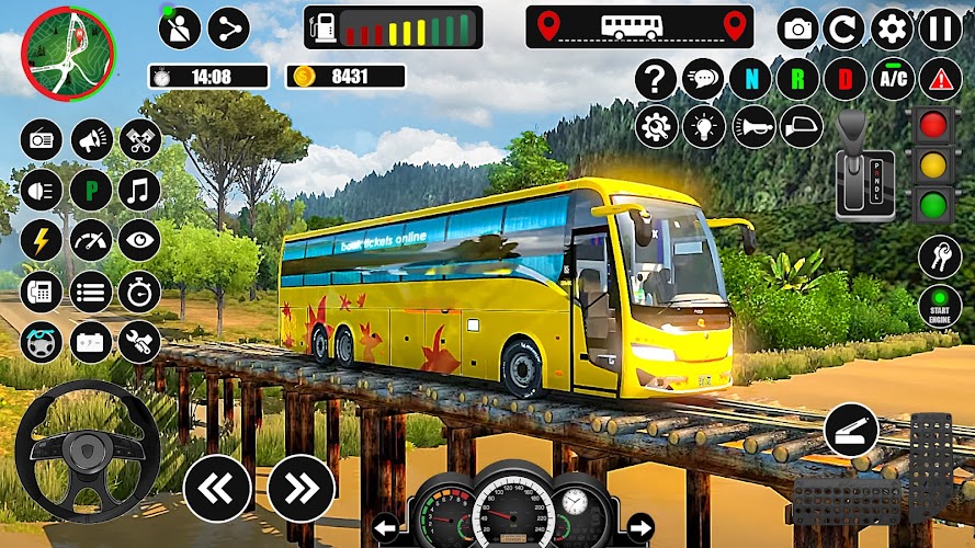 Offroad Coach Bus Simulator 3D Screenshot 14