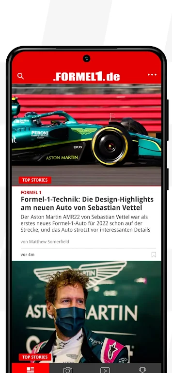 Formel1.de Screenshot 2