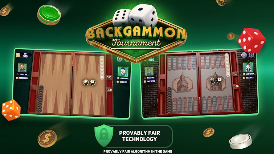 Backgammon Tournament Screenshot 11