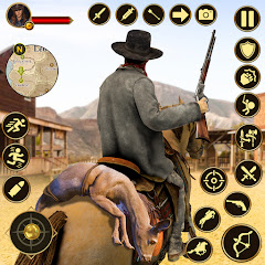 West Cowboy Games Horse Riding APK