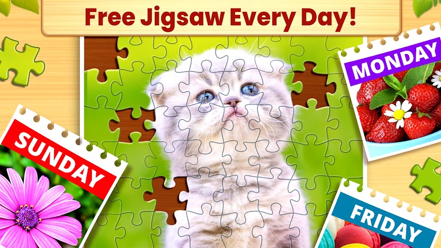 Câu đố Jigsaw: puzzle hình ảnh Screenshot 19