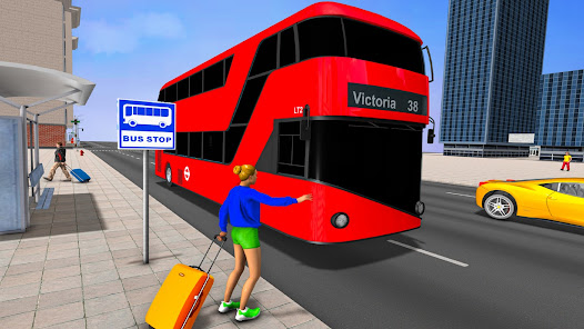 Coach Bus Driving : Bus Games Screenshot 30