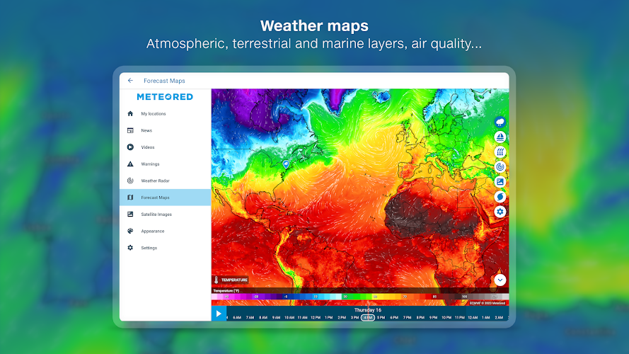 Weather Radar - Meteored News Screenshot 12