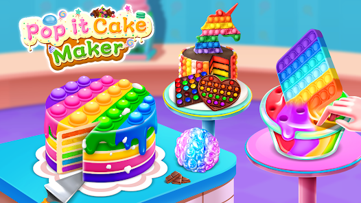 Pop it Chocolate Cake Maker Screenshot 13