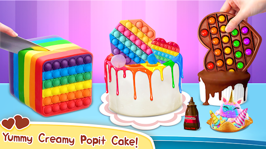 Pop it Chocolate Cake Maker Screenshot 17