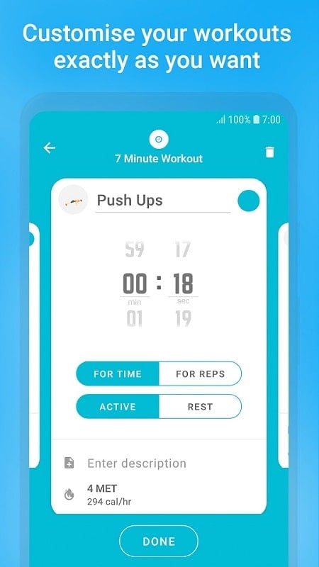 Exercise Timer Screenshot 3