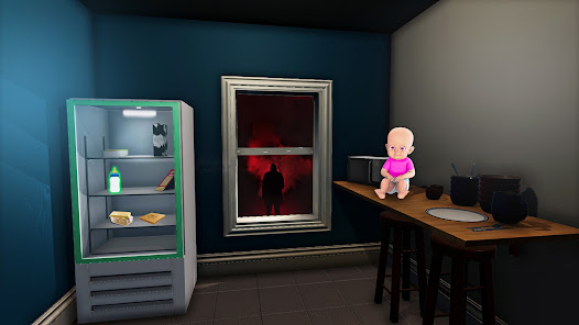 Baby in Pink Horror Games 3D Screenshot 13