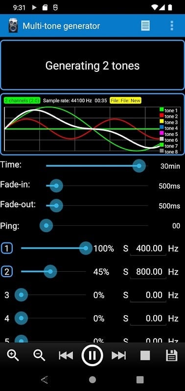 Tone Generator PRO Screenshot 3