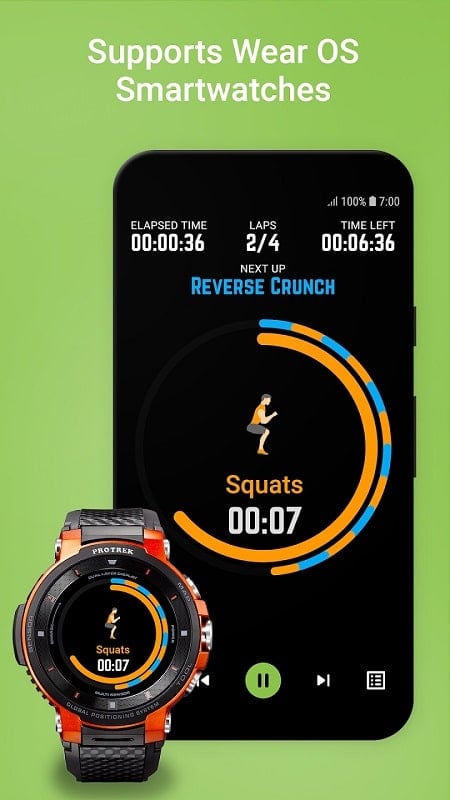 Exercise Timer Screenshot 1