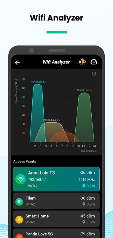 Speed Test &amp; Wifi Analyzer Screenshot 3