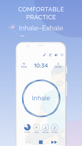 Rhythmic Breathing. Meditation Screenshot 4