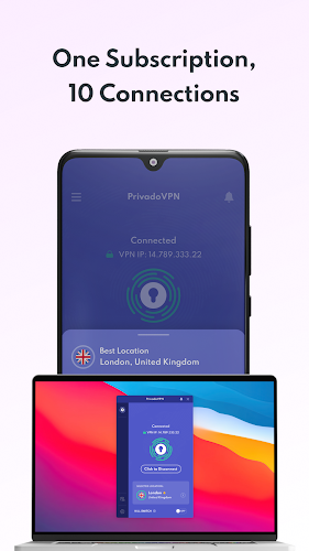 PrivadoVPN - Best VPN & Proxy Screenshot 3