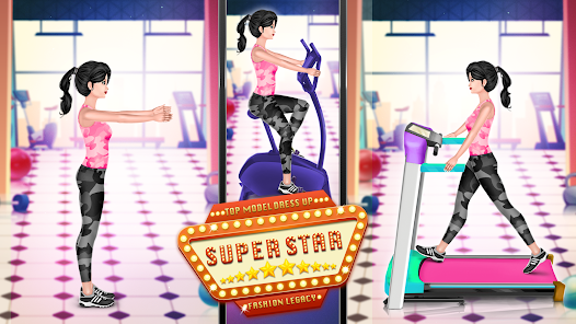 Star Model Fashion Legacy Game Screenshot 3