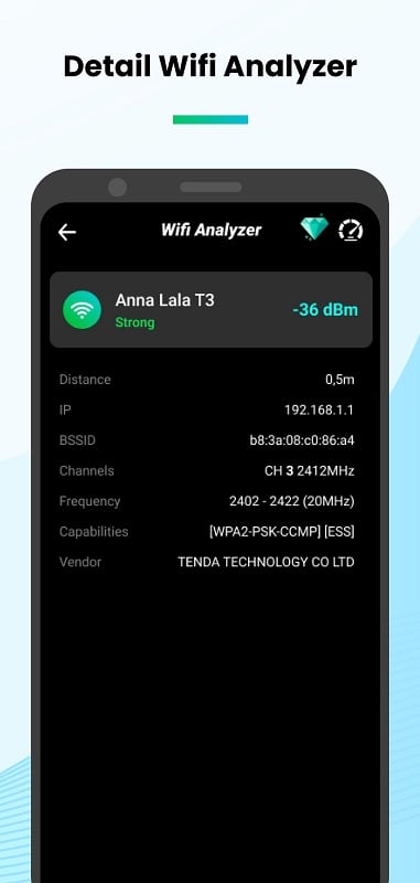 Speed Test &amp; Wifi Analyzer Screenshot 4