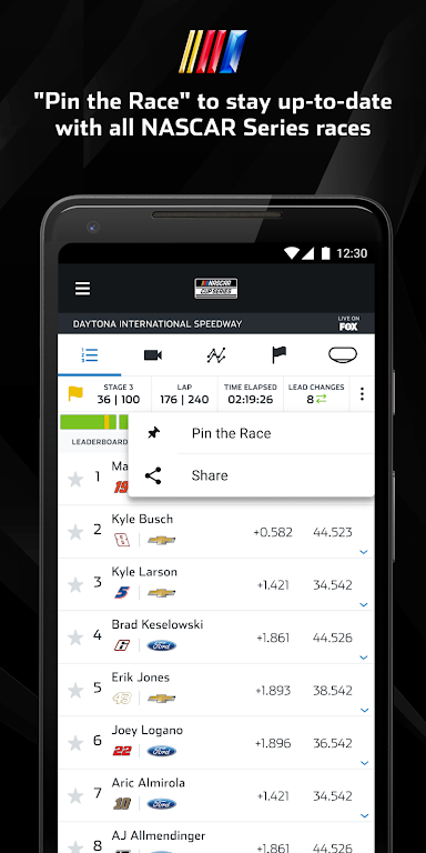 NASCAR MOBILE Screenshot 1
