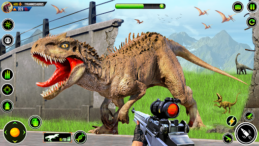 Wild Dino Hunting: Gun Games Screenshot 22