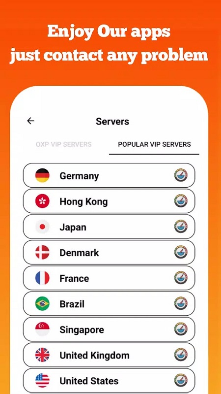 OXP VPN Screenshot 2