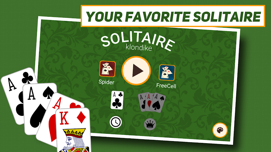 Klondike Solitaire: Cổ điển Screenshot 1