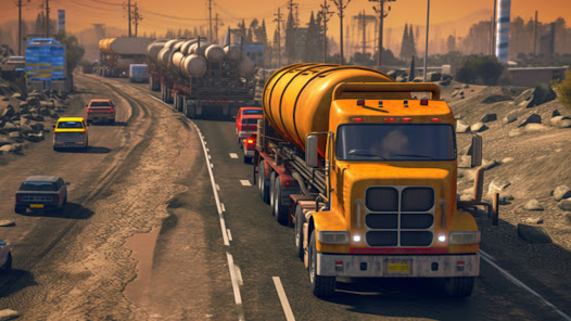 Oil Cargo Transport Truck Game Screenshot 12