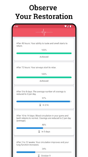 Quit Tracker: Stop Smoking Screenshot 6