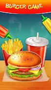 Happy Kids Meal - Burger Game Screenshot 1