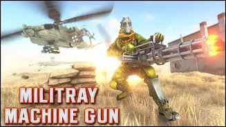 Military Machine Gunner Games Screenshot 2