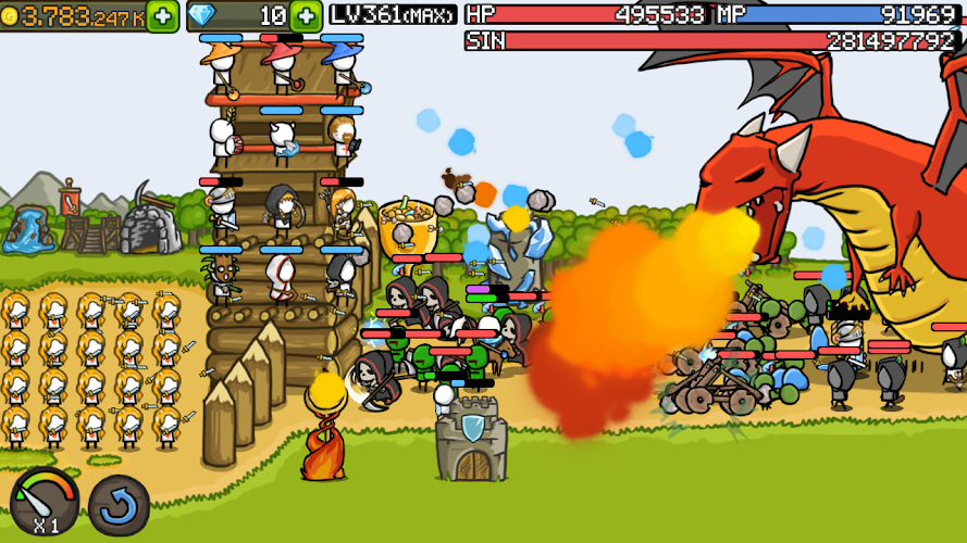 Grow Castle - Tower Defense Screenshot 3