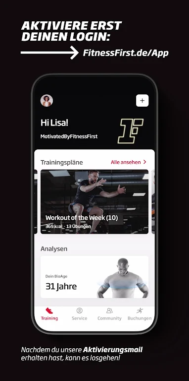 Fitness First Germany Screenshot 1