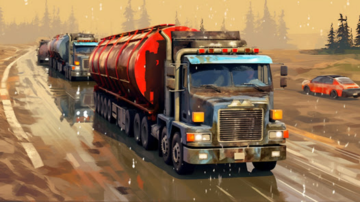 Oil Cargo Transport Truck Game Screenshot 5