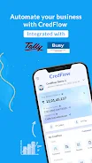 CredFlow- Tally/Busy on mobile Screenshot 1