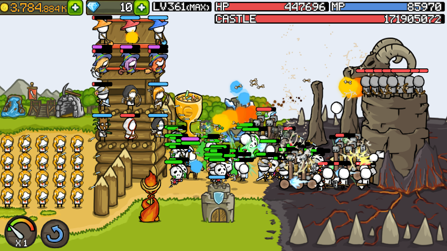 Grow Castle - Tower Defense Screenshot 1